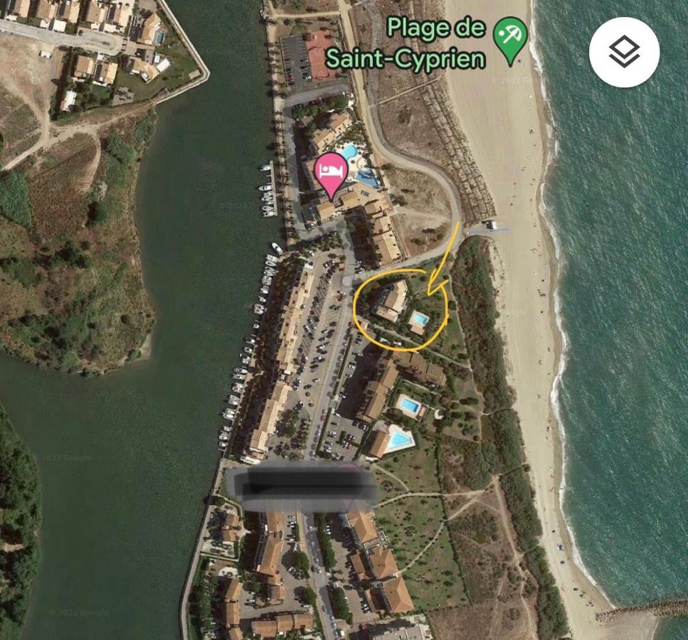 סן סיפריאן Appartement Entre La Lagune Et La Mer Avec Piscine, Direct Plage, Vue Partielle Mer מראה חיצוני תמונה
